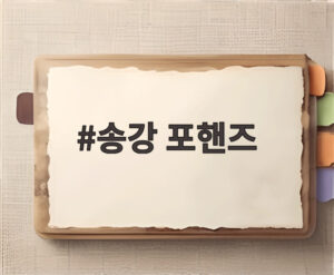 송강 포핸즈
