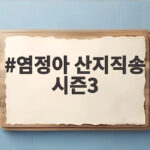 염정아 산지직송 시즌3 태안에서 바지락 캐고 마늘 수확하며 웃음 가득 염정아 산지직송 시즌3