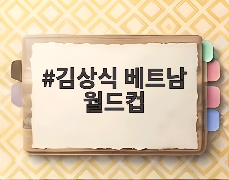 김상식 베트남 월드컵 꿈을 이루다 아세안 2연패로 증명한 리더십 1 김상식 베트남 월드컵