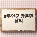 무안군 망운면 날씨