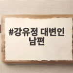강유정 대변인 남편, 대법관 제청 거부 파문의 중심에서 강유정 대변인 남편