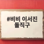 비비 이서진 돌직구