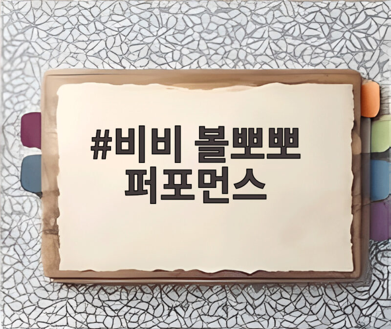 비비 볼뽀뽀 퍼포먼스