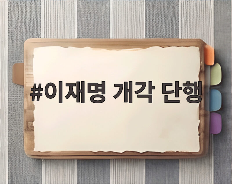 이재명 개각 단행 6개 부처 장관 교체와 청와대 개편 핵심은 1 이재명 개각 단행