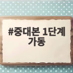 중대본 1단계 가동 곳곳 호우특보 속 야간 폭우 안전 대비 방법 중대본 1단계 가동