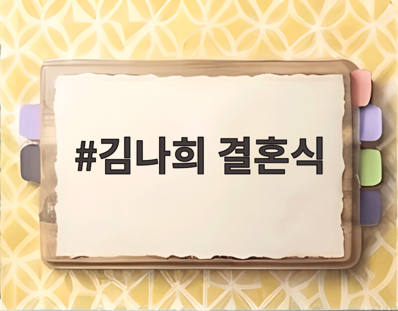 김나희 결혼식에 양상국 임우일 영탁 이찬원 송가인까지 다 모였다 1 김나희 결혼식