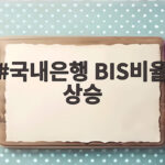 국내은행 BIS비율 상승 소식 건전성 지표와 전망 확인해 보세요 국내은행 BIS비율 상승
