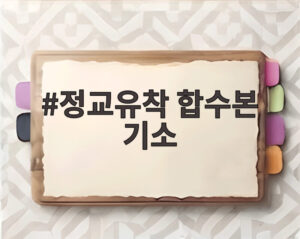 정교유착 합수본 기소