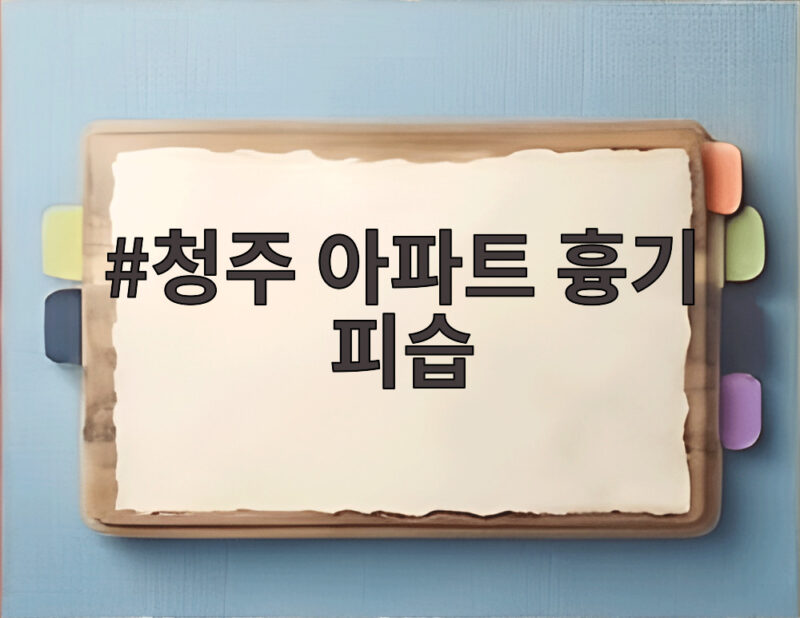 청주 아파트 흉기 피습 사건 20대 사망과 60대 용의자 사망까지 1 청주 아파트 흉기 피습