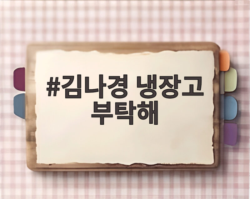 김나경 냉장고 부탁해, 매운맛 자매 비비와 함께한 뜨거운 현장 1 김나경 냉장고 부탁해