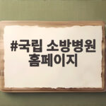 국립소방병원 홈페이지 예약 정식개원 정보 국립 소방병원 홈페이지