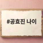 공효진 나이 46세의 선택으로 다시 빛나는 드라마 여왕 공효진 나이