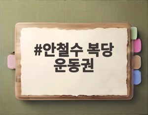 안철수 복당 운동권