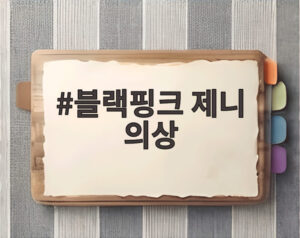 블랙핑크 제니 의상