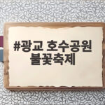 광교 호수공원 불꽃축제 1000대 드론과 불꽃이 수놓은 가을밤 광교 호수공원 불꽃축제