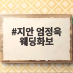 지안 엄정욱 웨딩화보