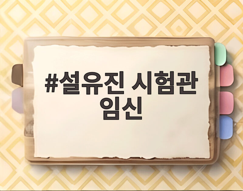 설유진 시험관 임신 성공, 두 번의 유산 딛고 결혼 9년 만에 찾아온 기적 1 설유진 시험관 임신