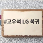 고우석 LG 복귀 손주영 선발 없는 이유 더블 마무리가 답 고우석 LG 복귀