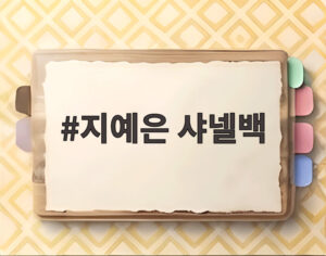 지예은 샤넬백
