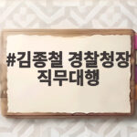 김종철 경찰청장 직무대행 취임, 세 번째 대행 체제의 의미와 전망 김종철 경찰청장 직무대행
