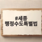 세종 행정수도특별법 연내 제정 범국민 결의대회에서 확인한 것들 세종 행정수도특별법
