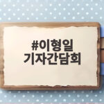 이형일 기자간담회