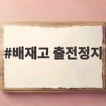 배재고 출전정지 1개월 징계 이유와 재발 방지 대책 알아보기 배재고 출전정지
