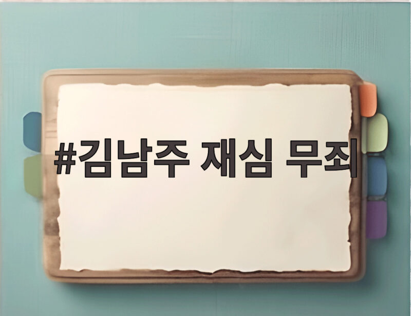 김남주 재심 무죄 46년 만에 찾아온 진실 그리고 시인의 유산 1 김남주 재심 무죄