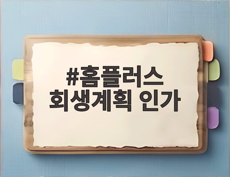 홈플러스 회생계획 인가 후 채권자들은 언제 돈을 받을까 1 홈플러스 회생계획 인가