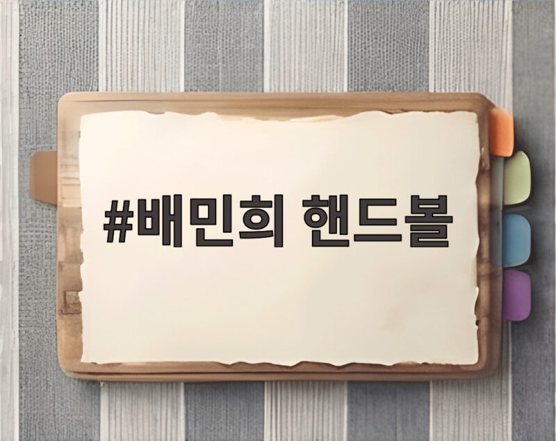 배민희 핸드볼 도전 골때녀 핸드볼컵 레전드 감독 총출동 1 배민희 핸드볼
