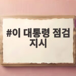 이 대통령 점검 지시 건설현장 노조 불법행위 어떻게 바뀔까 이 대통령 점검 지시