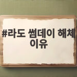 라도 썸데이 해체 이유 17년 만에 밝힌 생존을 위한 선택의 비하인드 라도 썸데이 해체 이유