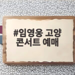 임영웅 고양 콘서트 예매
