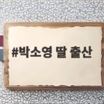 박소영 딸 출산