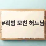 곽범 모친 허느님 등장에 유재석도 깜짝 놀란 방송 사연 곽범 모친 허느님