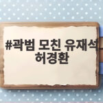 곽범 모친이 유재석보다 허경환에게만 특별 할인한 사연과 입담 곽범 모친 유재석 허경환