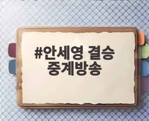 안세영 결승 중계방송