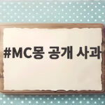 MC몽 공개 사과