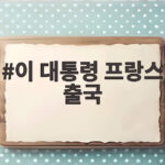 이 대통령 프랑스 출국 3박 5일 국빈방문 주요 일정과 기대 이 대통령 프랑스 출국