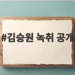 김승원 녹취 공개 한동훈 잇단 추가 폭로에 민주당 캐비닛 정치라며 고발 대응 김승원 녹취 공개
