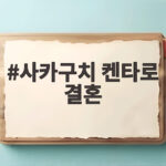 사카구치 켄타로 결혼 깜짝 발표 비연예인 예비신부 사생활 논란 1년만 사카구치 켄타로 결혼