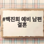 백진희 예비 남편 결혼 소식, 캐나다 거주 직장인과 내년 1월 비공개 결혼 백진희 예비 남편 결혼