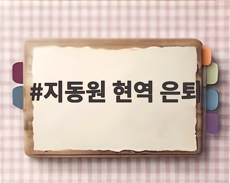 지동원 현역 은퇴