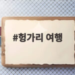 헝가리 여행 준비, 부다페스트 첫날 후기와 야경 소등 사태 헝가리 여행