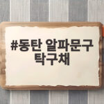 동탄 알파문구 탁구채