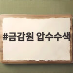 금감원 압수수색 기자실이 봉인된 이유 선행매매 의혹 총정리 금감원 압수수색