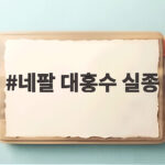 네팔 대홍수 실종