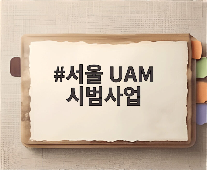 서울 UAM 시범사업