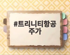 트리니티항공 주가