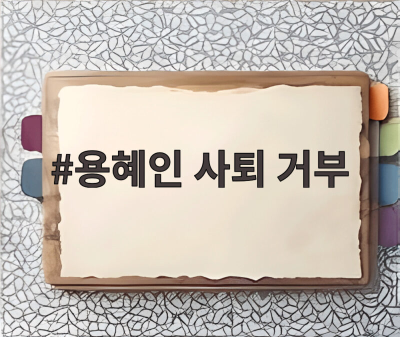 용혜인 사퇴 거부 비례 의원직 유지 선언 겸직 논란 정면 돌파 청문회 일정은 1 용혜인 사퇴 거부